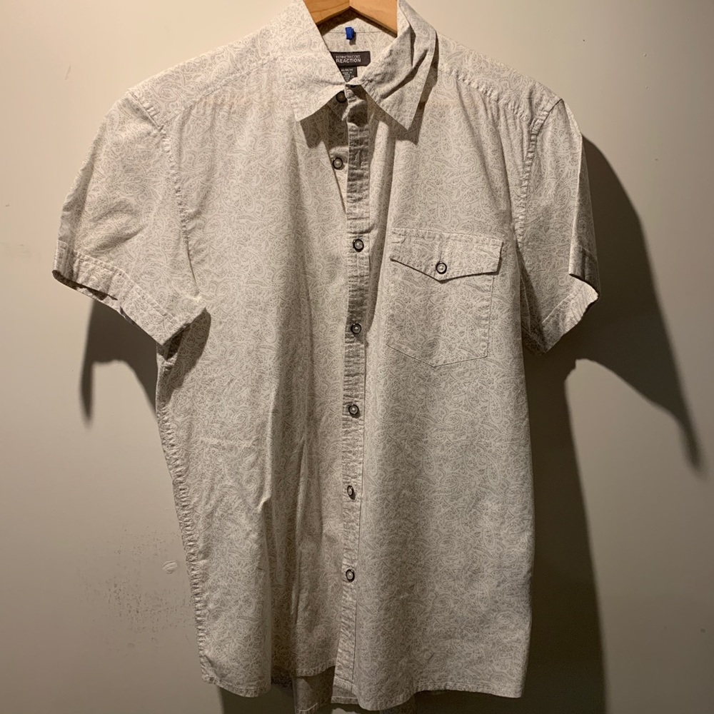 Kenneth Cole Reaction Half Sleeve Button Down